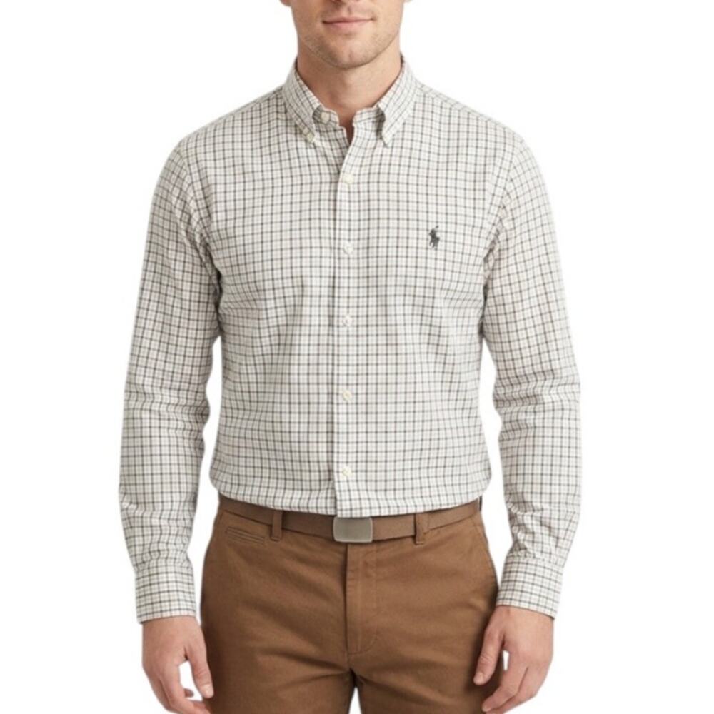 Ralph Lauren custom fit button down shirt men's XL